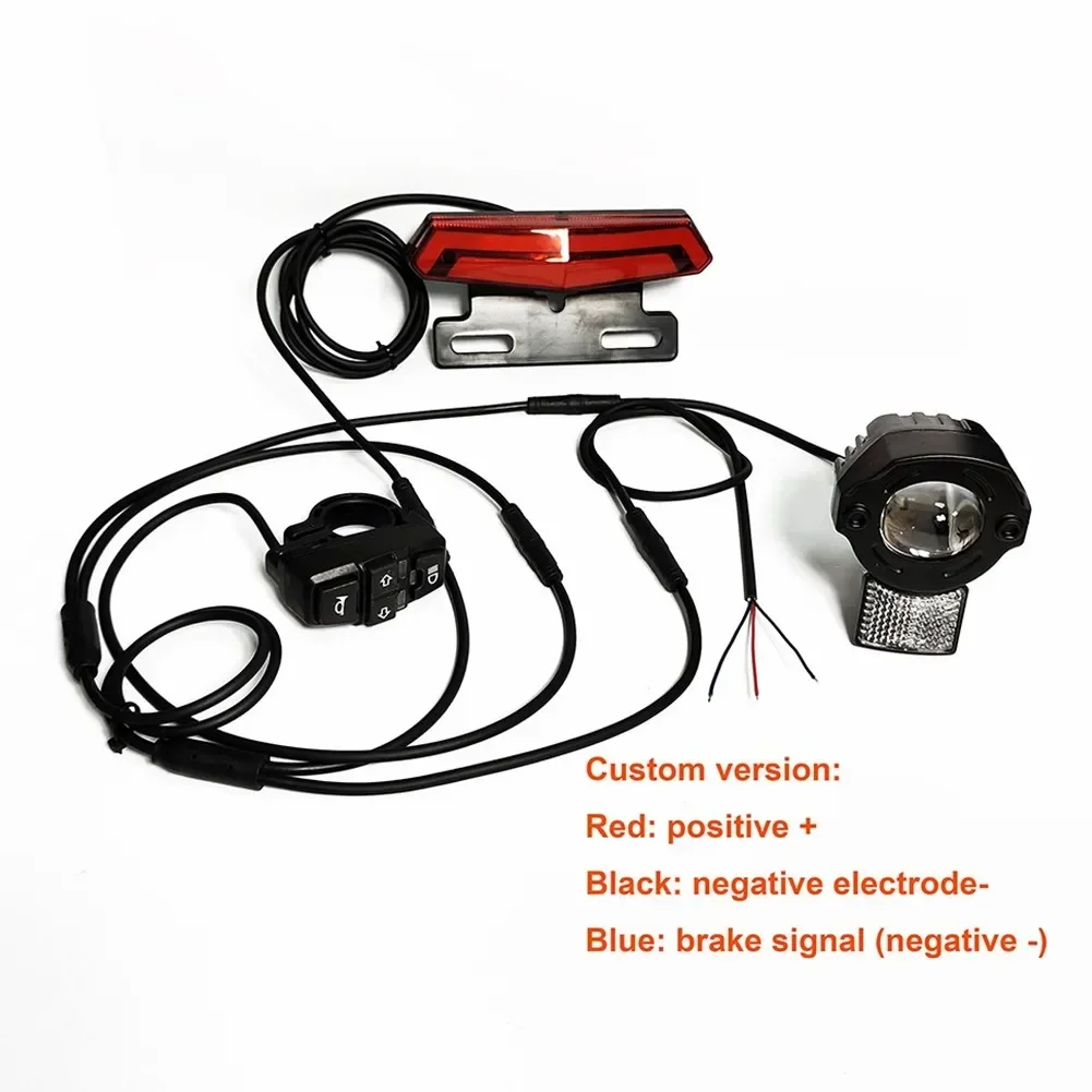Bike Light Front Rear - Soverup комплект фар для электрического велосипеда,