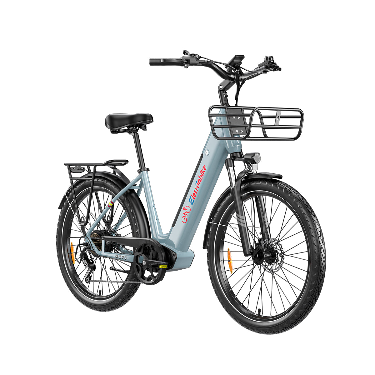 Commuter Biking - Электровелосипед ELETRONBIKE OC26 с задним мотор-колесом,