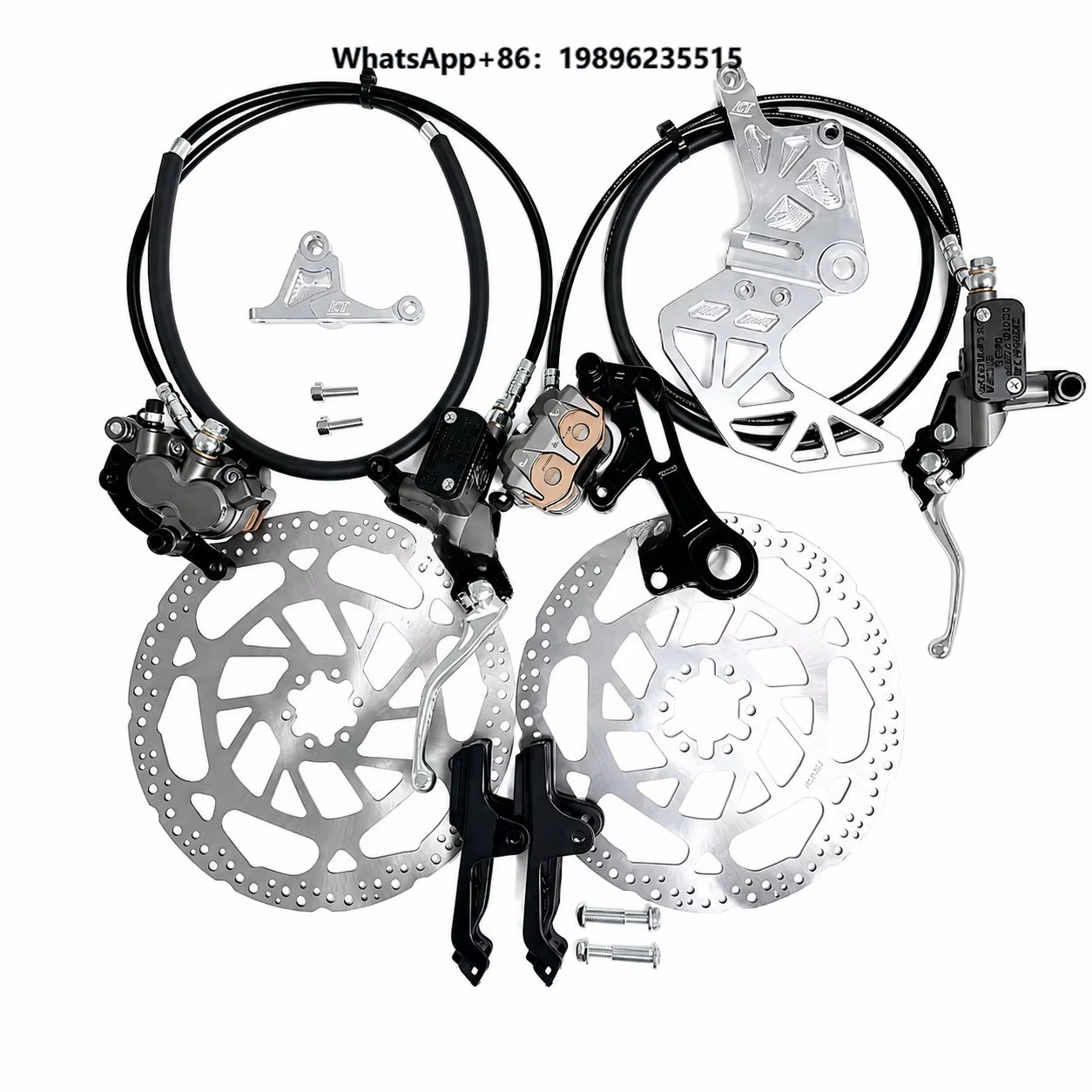 Bike Light Front Rear - Усиленный гидравлический дисковый тормозной комплект RACING