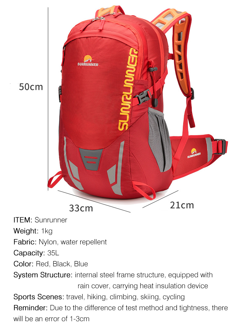 Рюкзак для походов объемом 35  – обзор и цена Cycling Commute Backpack