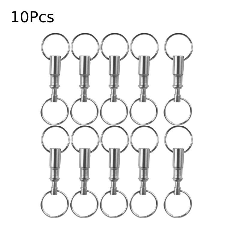 10 шт., двойные съемные Брелок – обзор и цена Chain Lock Combination