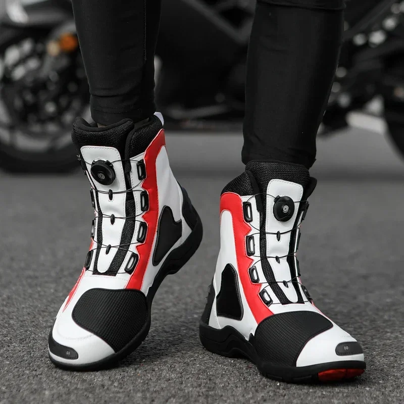 Мотоциклетные ботинки JG.WOLVE – обзор и цена Cycling Commute Shoes
