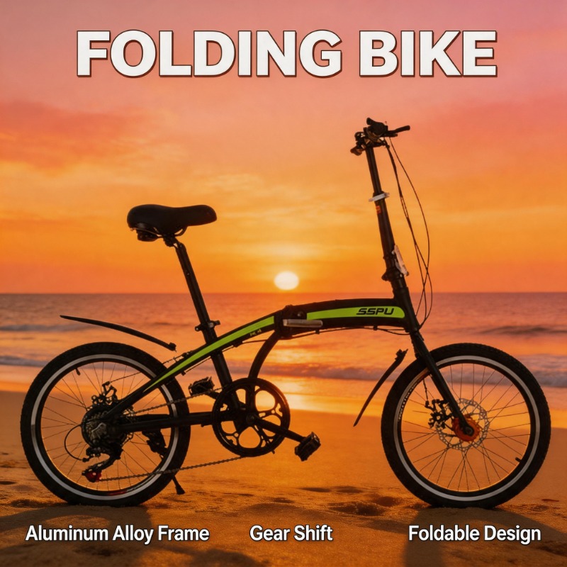 20-дюймовый легкий складной ве – обзор и цена Commuter Biking