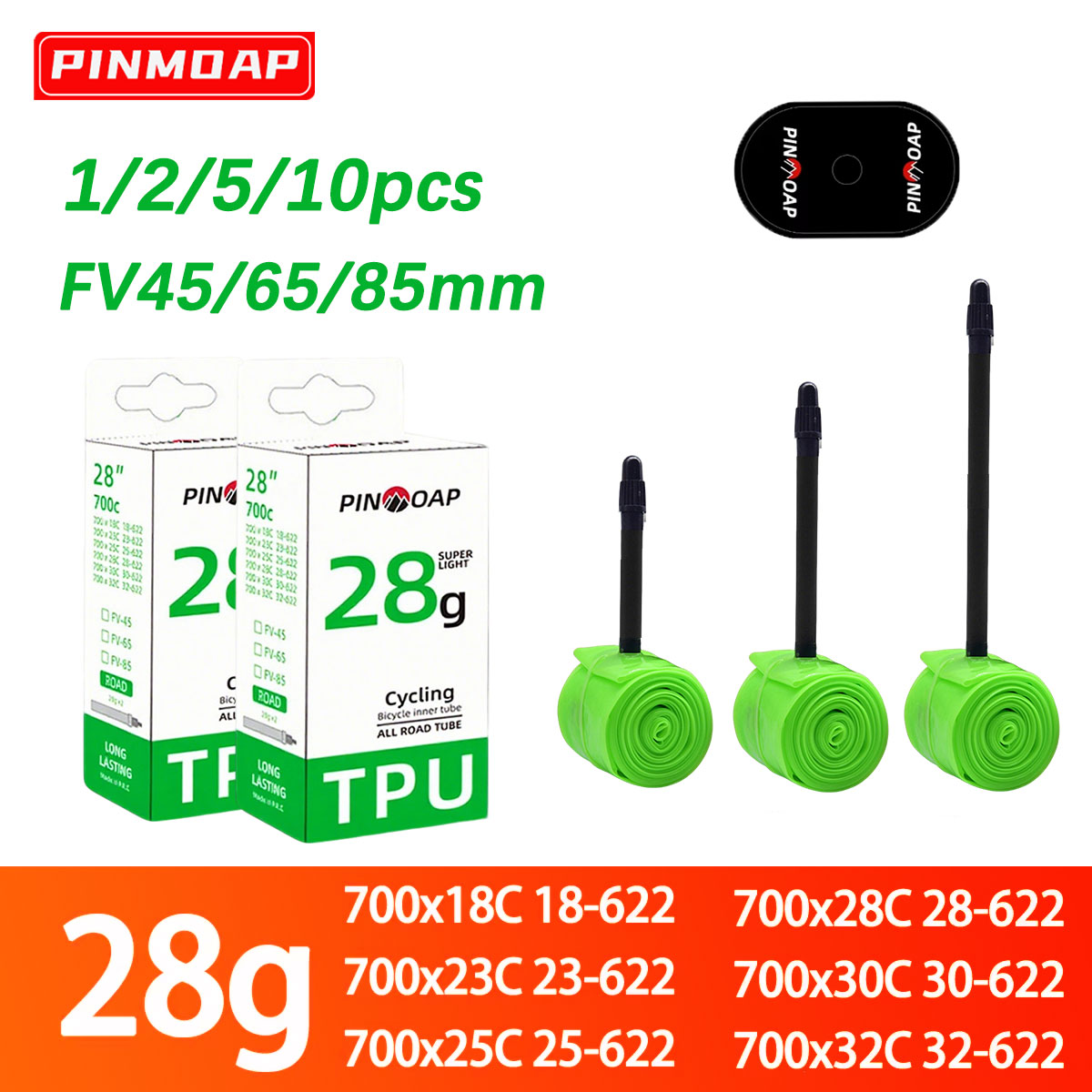 1/2/5/10 шт. новая сверхлегкая – обзор и цена Inner Tube 700C