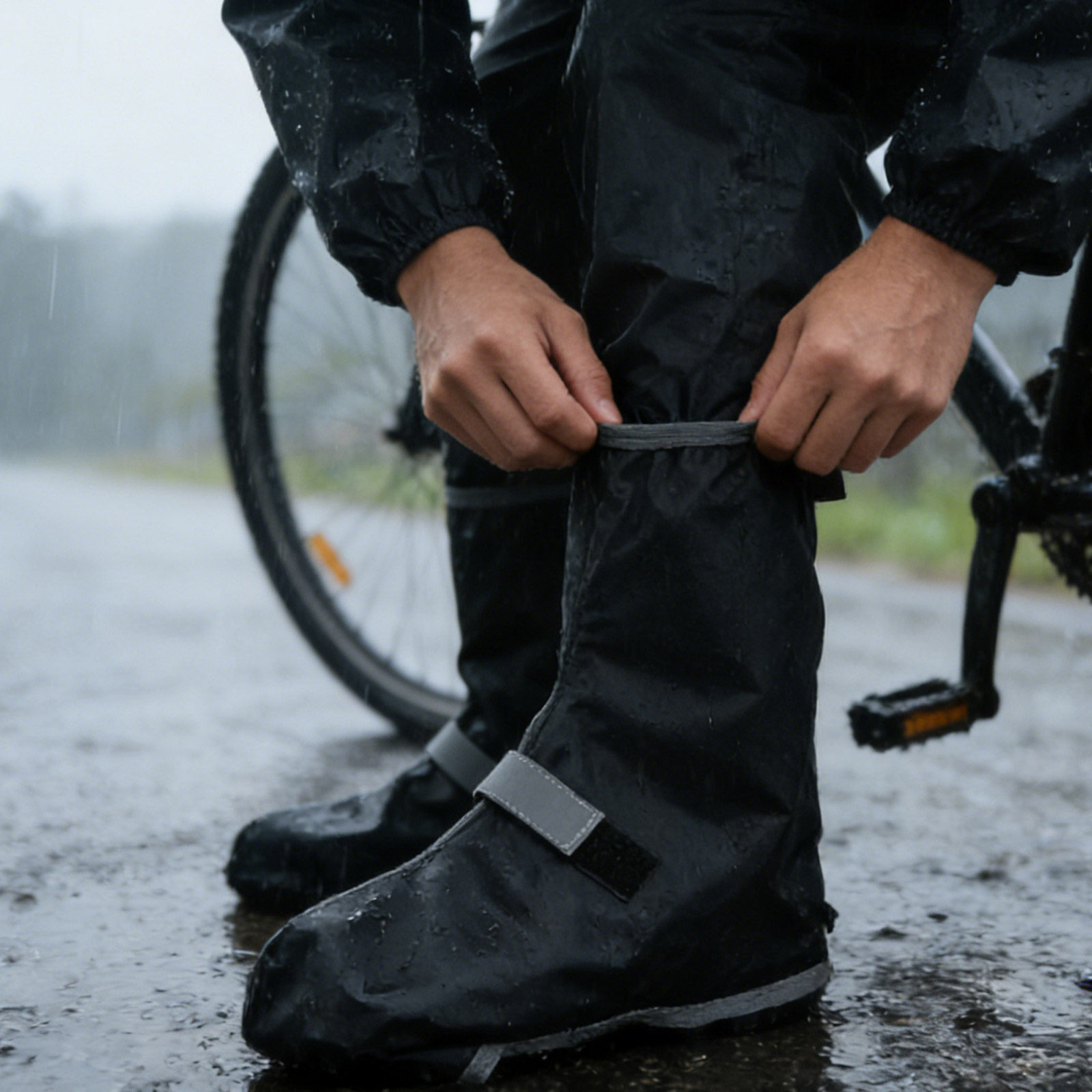 1 пара водонепроницаемых чехло – обзор и цена Cycling Commute Shoes